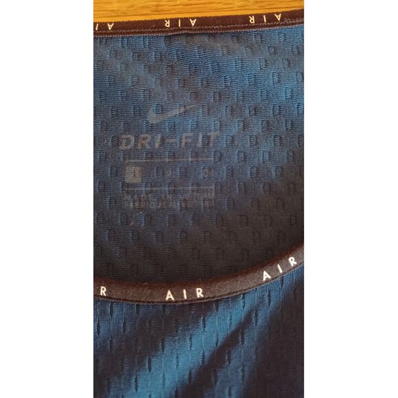 Nike Air Women's Tank Top Dri-Fit Teal Blue Size Small Sports Running Gym Tennis - Picture 5 of 6